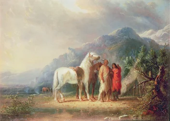 Sioux-Lager-Szene